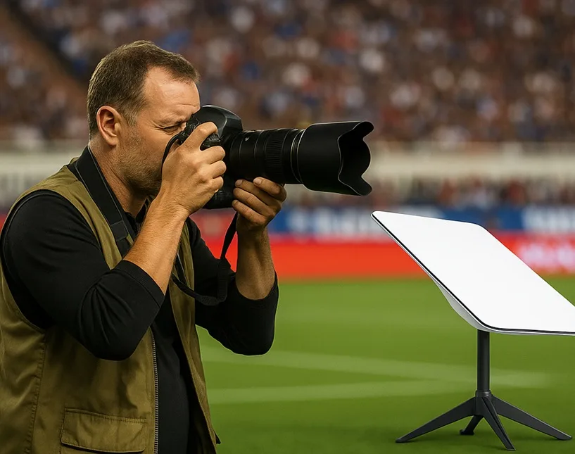 PIXSELL prvi u Hrvatskoj: Prijenos sportskih fotografija sa utakmice Hajduk - Dinamo uz pomoć Starlink satelita