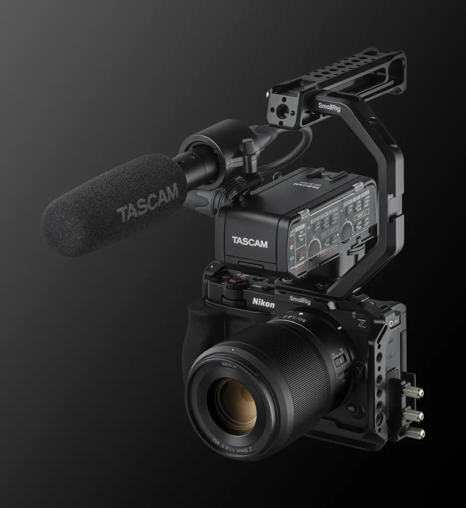 Zr Z50 1.8 Tascam Xlr Adapter