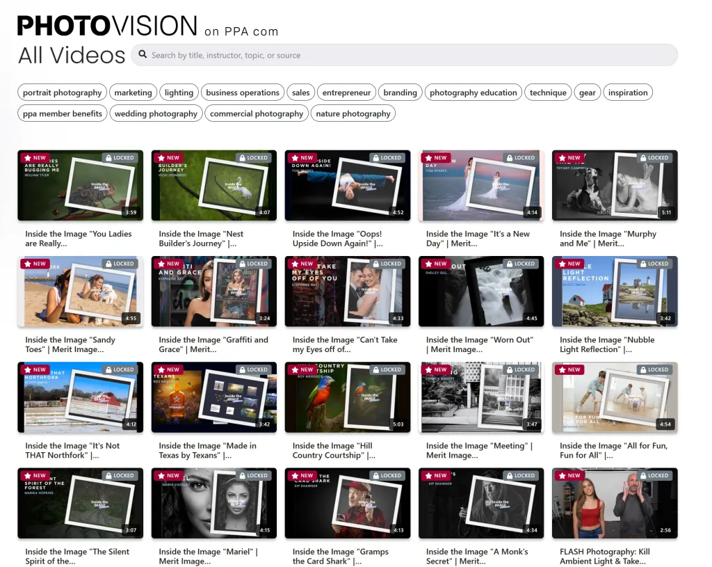 Nova edukacije za fotografe: PhotoVision&nbsp;-  Netflix za&nbsp;fotografe