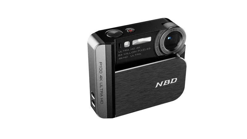 Retro dizajn, 4K video i 64 MP – NBD P100 mini kamera koja stane u džep