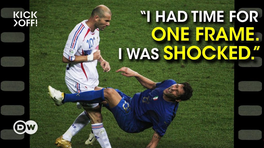 Zinedine Zidane i Marco Materazzi u finalu Svjetskog prvenstva 2006. - trenutak udarca glavom