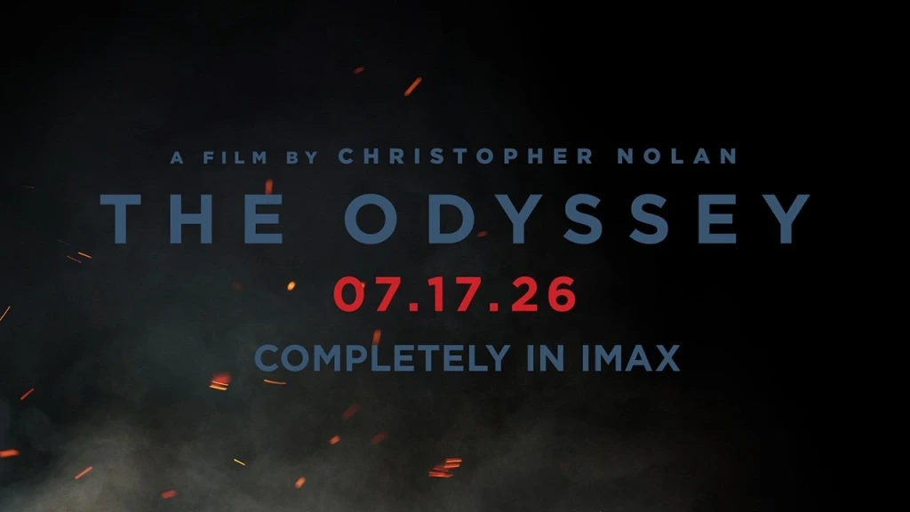 Kadar iz IMAX featurette snimke za film Odiseja Christophera Nolana