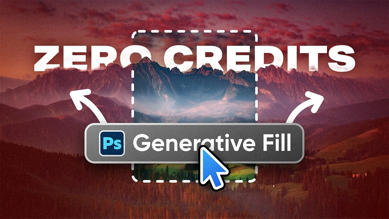 Photoshop trik: generativno popunjavanje bez trošenja kredita i u punoj rezoluciji