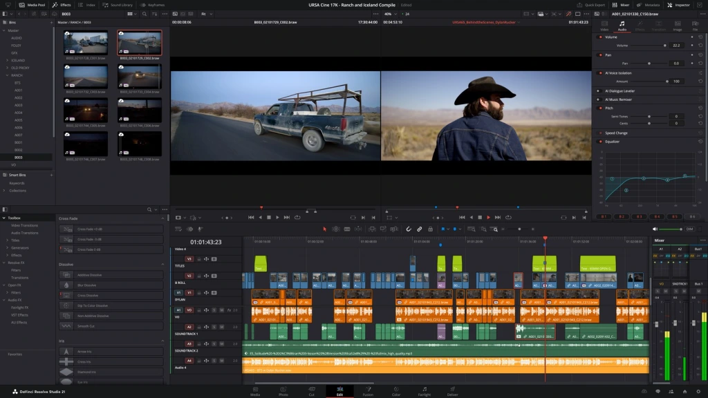 DaVinci Resolve za početnike: potpuni vodič kroz sučelje