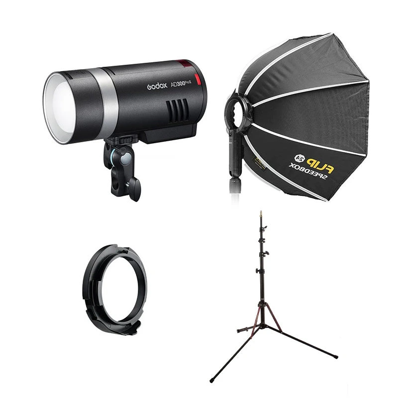 Godox Fleš rasvjeta u setu AD300ProII SET (SMDV + Manfrotto)