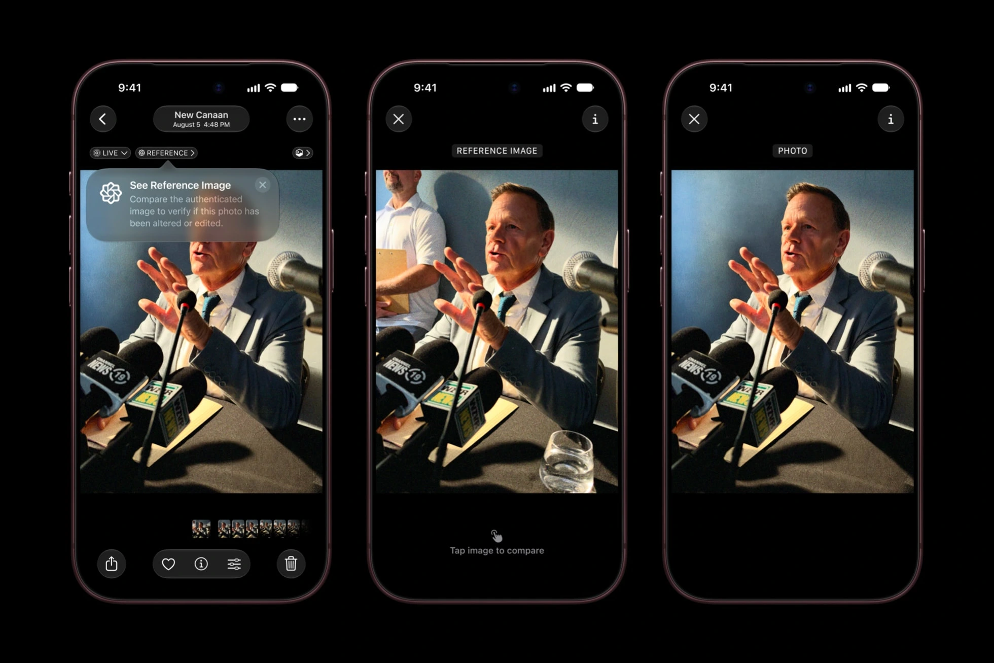 Apple Reference Image na iPhoneu 18 Pro uspoređuje referentnu i objavljenu fotografiju
