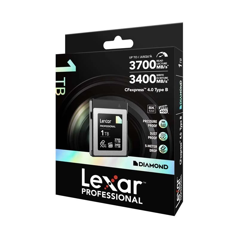 Lexar kartica CFexpress Type B Diamond 1TB 4.0 (3700MB/s read, 3400MB/s write