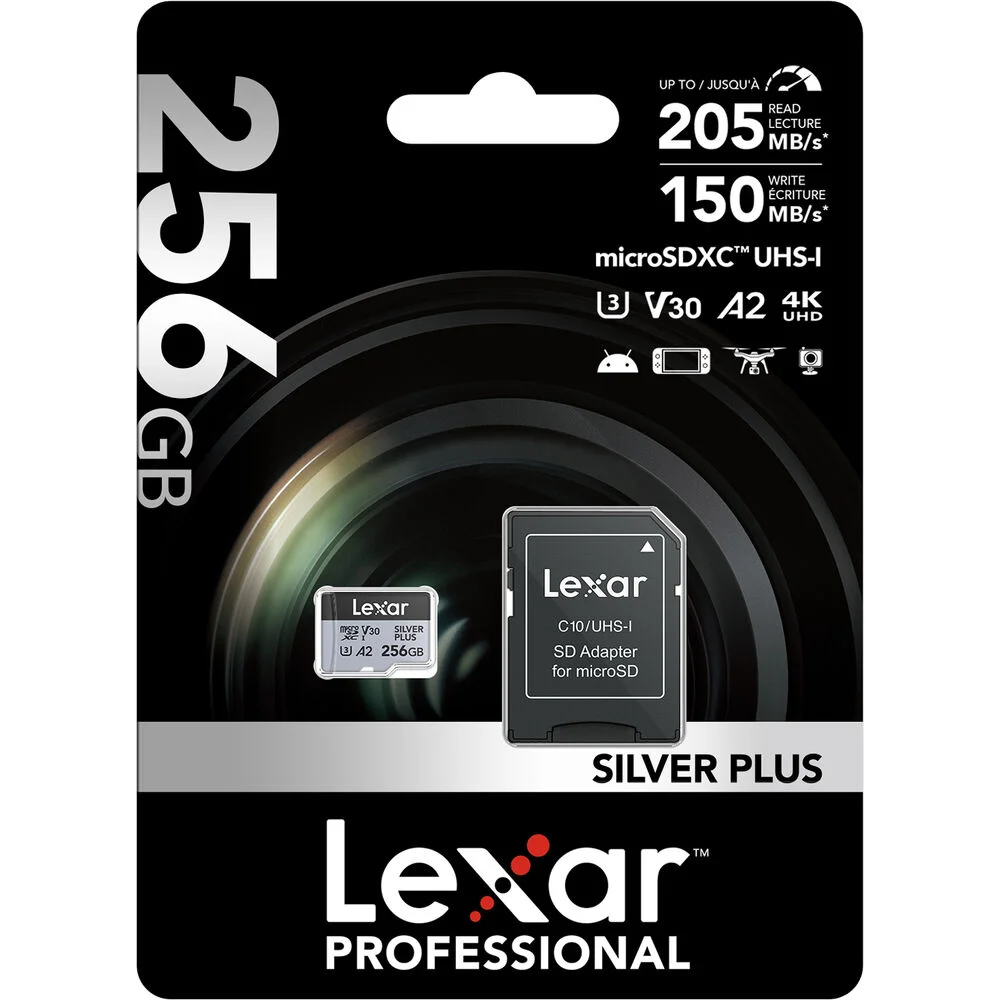 Lexar kartica SD micro Plus 256GB SDXC UHS-I