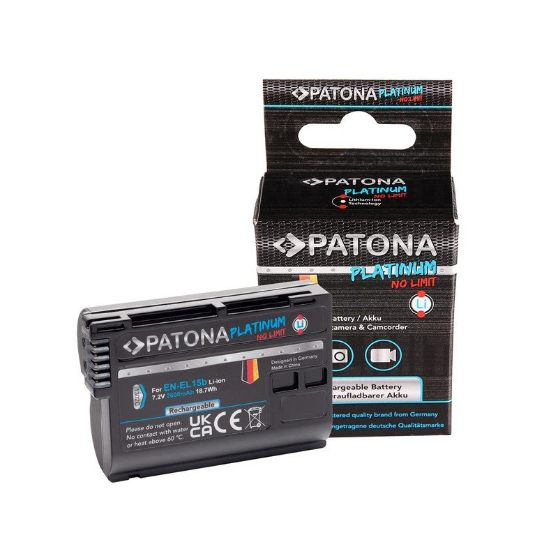 Patona Baterija Nikon EN-EL15B PLATINUM 2600mAh 7,2V (1302)