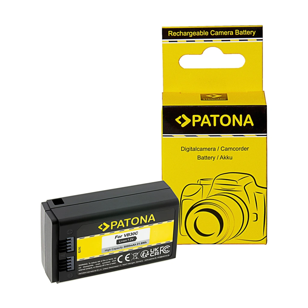 Patona Baterija Godox VB30 3000mAh 7,2V USB-C