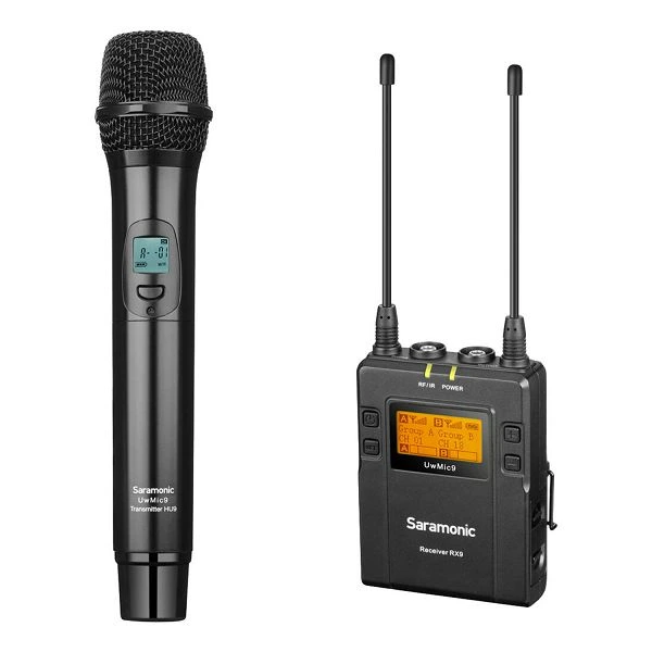 Saramonic mikrofon UwMic9 Audio Kit 4 (RX9 + HU9) UHF Wireless
